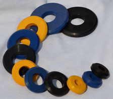 Shut off rubbers